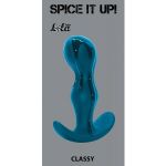 Бирюзовый анальный стимулятор Classy - 11,5 см.