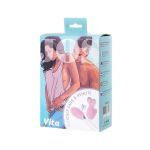 Нежно-розовый набор VITA: вибропуля и вибронасадка на палец 