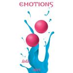 ярко-розовые вагинальные шарики без сцепки Emotions Lexy Large