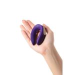 Фиолетовый вибратор для пар Satisfyer Double Plus Remote с пультом ДУ