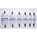 Набор помп для стимуляции Sukshen 6 Piece Cupping Set with Acu-Points