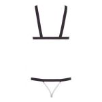 Эластичное боди с цепочками Bad Kitty Strap Body