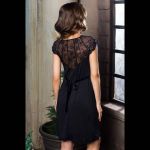 Элегантная сорочка Elegance de lux с кружевами