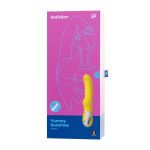 Жёлтый вибратор Satisfyer Yummy Sunshine - 22,5 см.