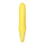 Жёлтый вибратор Satisfyer Yummy Sunshine - 22,5 см.