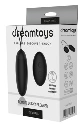 Черное виброяйцо Remote Dusky Pleaser