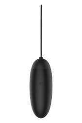 Черное виброяйцо Remote Dusky Pleaser