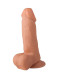 Гелевый фаллоимитатор-реалистик на присоске - 16,8 см.