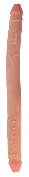 Двусторонний фаллоимитатор FLEX&amp;amp;FIX - 49,5 см.