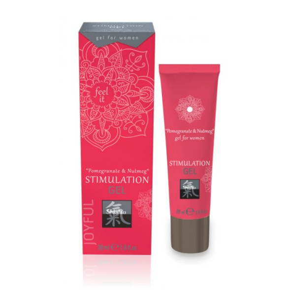Возбуждающий интимный гель для двоих STIMULATION GEL Pomegranate &amp;amp; Nutmeg - 30 мл.