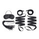 Эротический набор 4PC Bondage Bed Strap &amp;amp; Flogger Kit