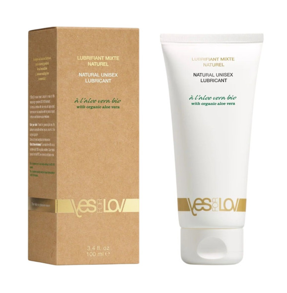 Натуральный лубрикант Natural Unisex Lubricant с алоэ вера и экстрактом шалфея - 100 мл.