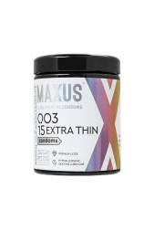 Экстремально тонкие презервативы MAXUS 003 Extra Thin - 15 шт.