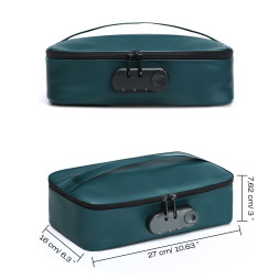 Зеленая сумочка для хранения игрушек Discreet Box