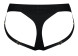 Черные трусики для насадок Heroine Lingerie Harness - size M