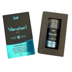 Интимный гель с эффектом вибрации Vibration! Ice - 15 мл.