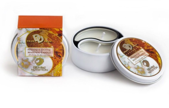 Массажная свеча  Янтарное утро 