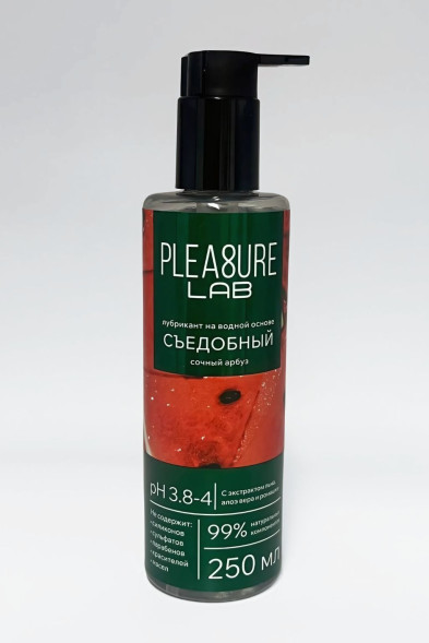 Лубрикант на водной основе Pleasure Lab с ароматом арбуза - 250 мл.