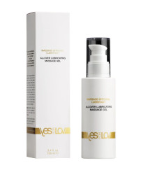 Массажный гель-смазка на силиконовой основе Allover Lubricating Massage Gel - 100 мл.