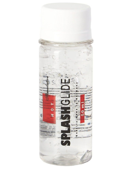 Возбуждающий лубрикант на водной основе Splashglide Hot Stimulative - 50 мл.