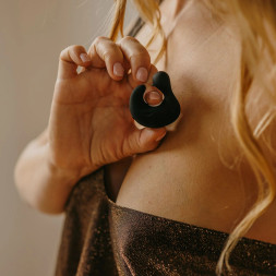 Вибростимулятор-уточка LOV’finger с возбуждающим гелем