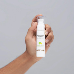 Универсальный массажный гель 3-в-1 Allover Delicious Massage Gel с ароматом ананаса и зеленого чая - 50 мл.