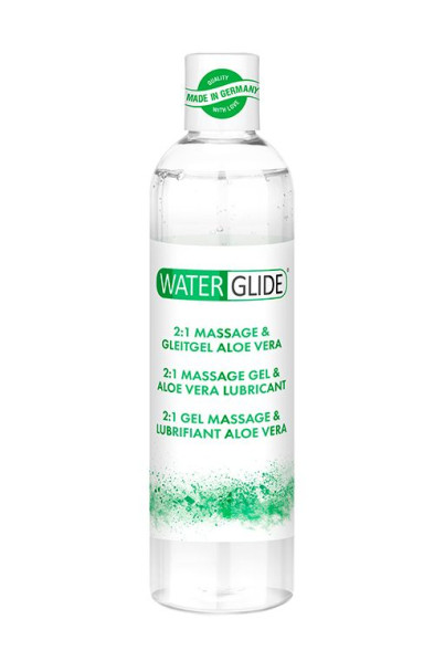 Гель-смазка 2-в-1 MASSAGE &amp;amp; LUBRICANT ALOE VERA - 300 мл.